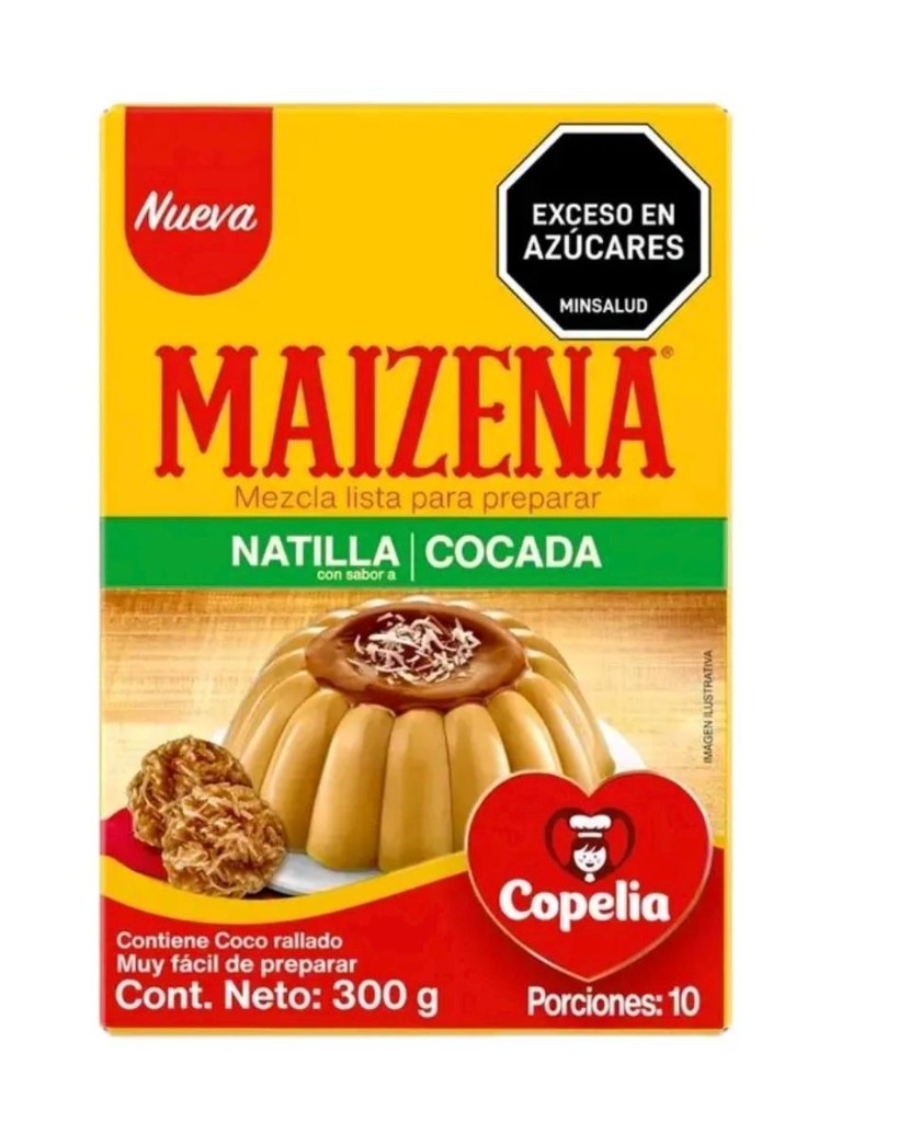 Natilla Maizena Cocada Copelia