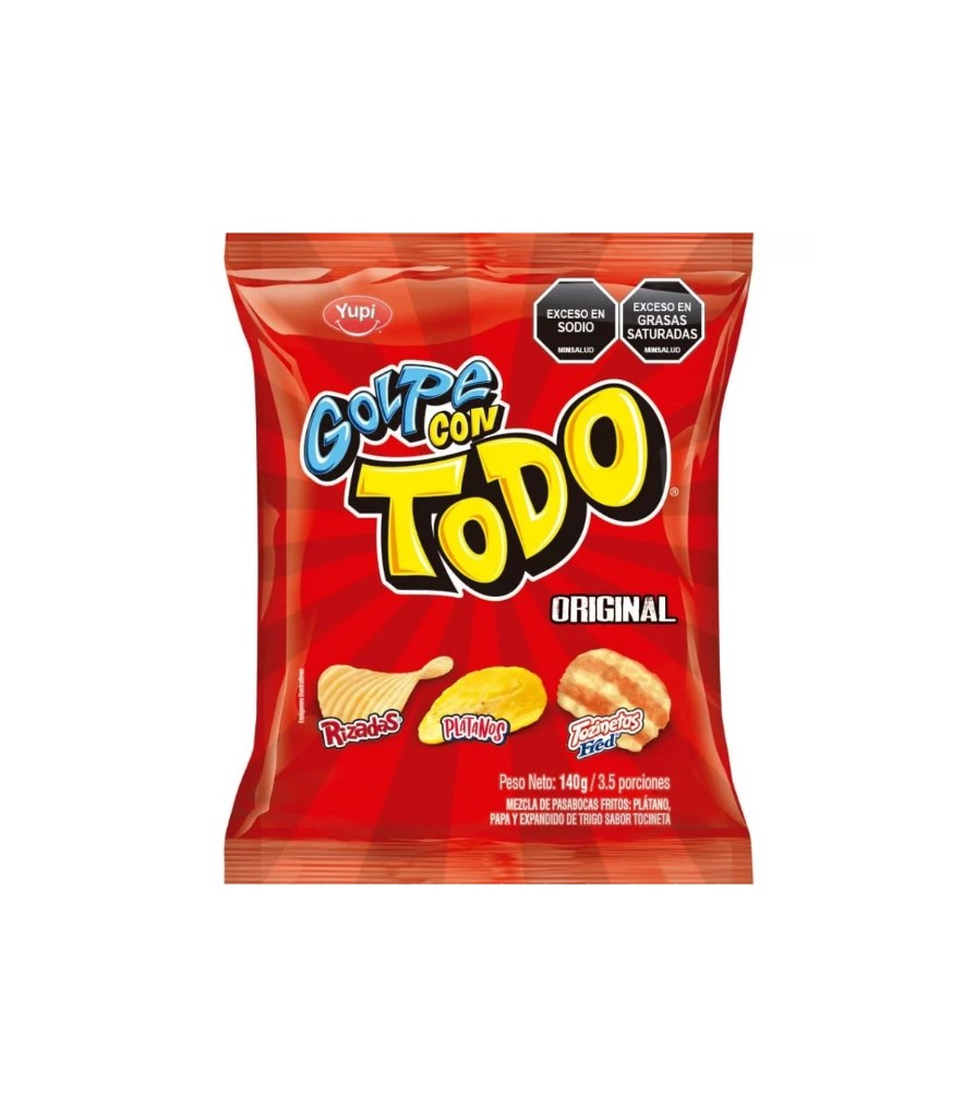 El golpe original Yupi Golpe con Todo Original 140 g