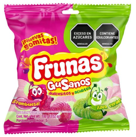 Frunas Gusanos - Frambuesa