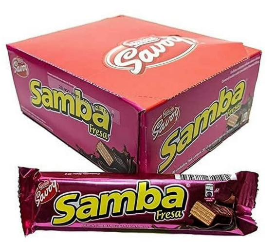 Galletas Samba - Fresa