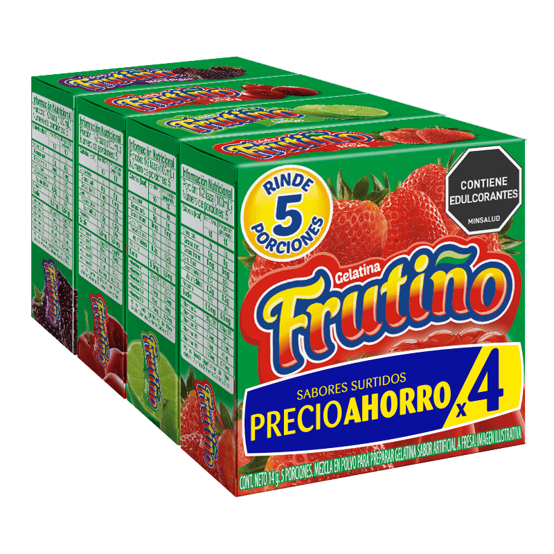 Gelatina Frutiño fruta surtida