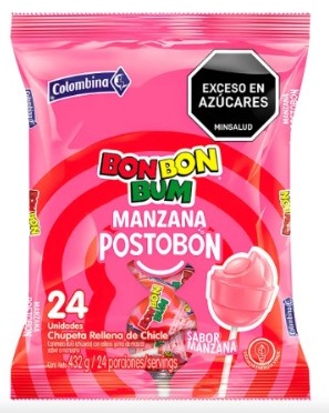 Bonbon Bum Manzana Postobon