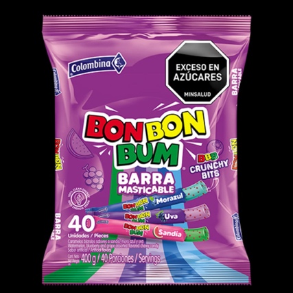 Bonbon Bum Barra masticable surtido