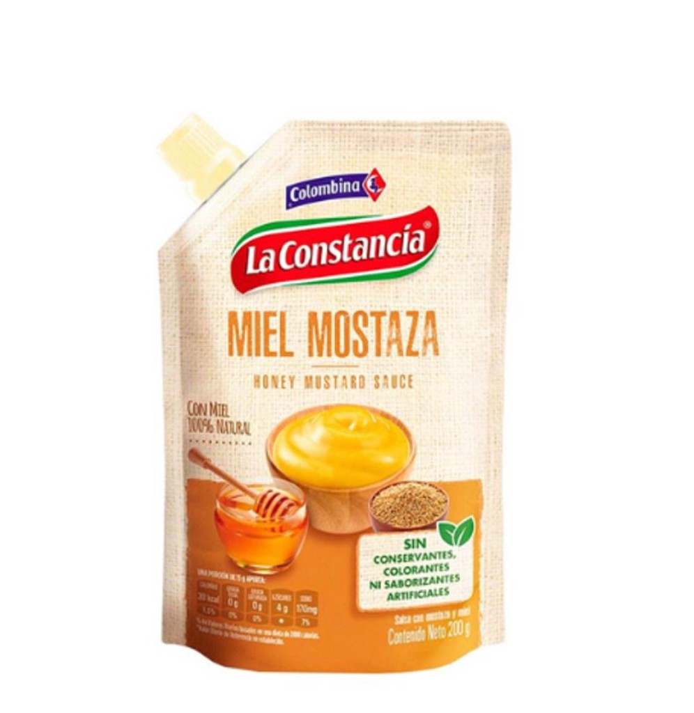 Salsa Miel Mostaza - La Constancia