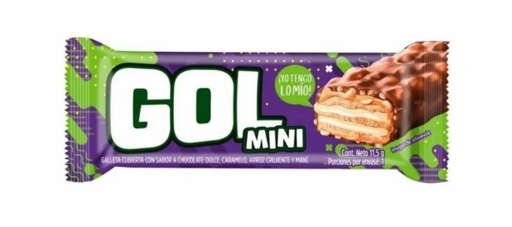 Chocolatina Gol Mini