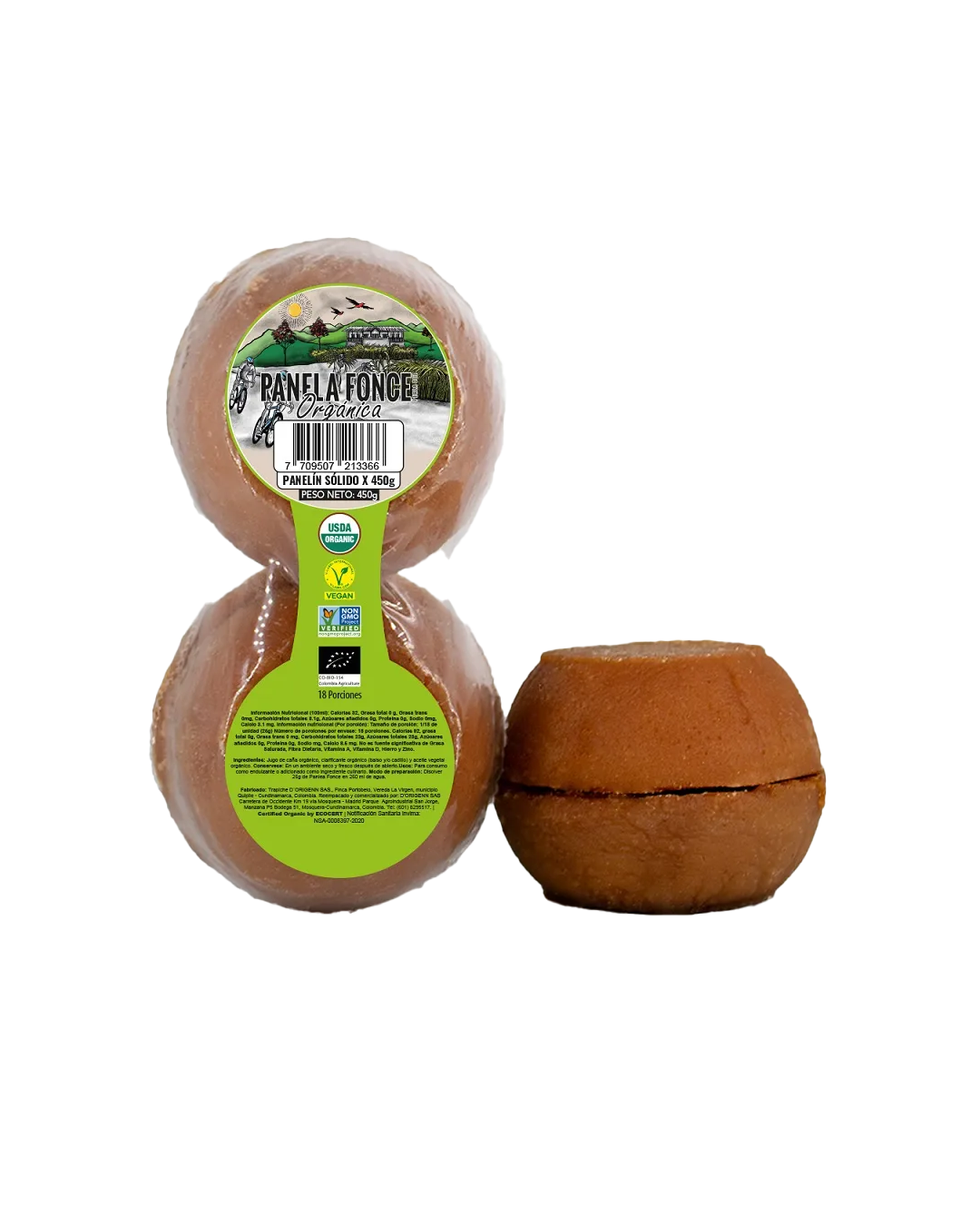 Panela Prepartida Redonda 16oz