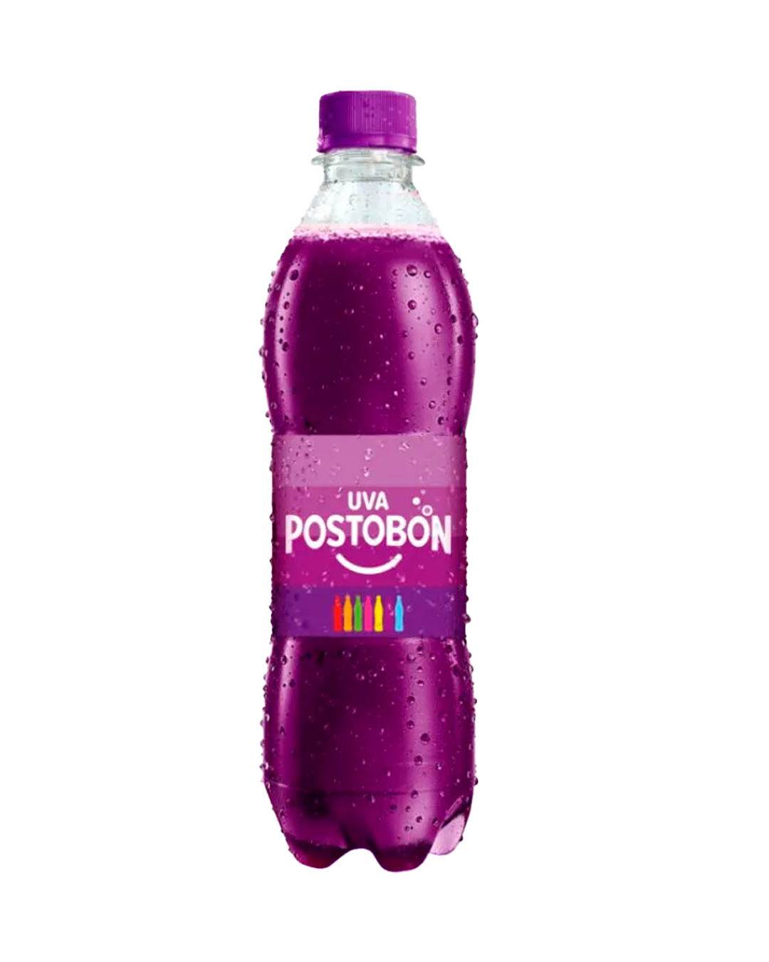 Postobon Colombiana - Manzana - Uva - Naranja - Bretaña - Botella